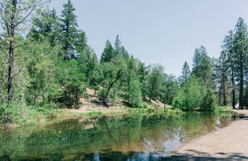 Cave Junction Cabin | This cabin is located in a campground/RV Park