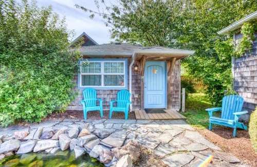 Downtown Cannon Beach House | Three Cozy Cottages with Gas Fireplaces Courtyard & Beach Access - Dog-Friendly