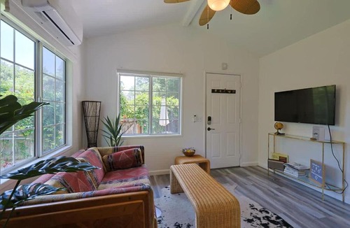 Fernwood House | Topanga 1BR Loft with Canyon Views by Colby and Conrad