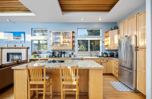 Pacific City House | Truly Epic Panoramic Ocean Views, Enormous Deck, Hot Tub, Chef's Kitchen, BBQ, Custom Local Art