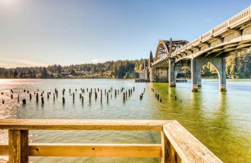Florence Apartment | Two Separate Units at this Incredible Riverfront Oasis with Wraparound Deck