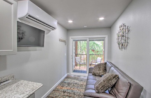 Pierce County Apartment | Unique Container Studio w/Deck & Fire Pit!