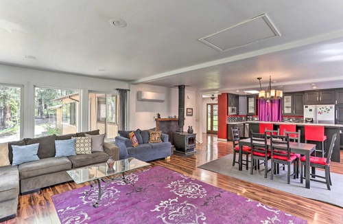 Weaverville House | Vibrant Weaverville Escape w/Deck & Creek!