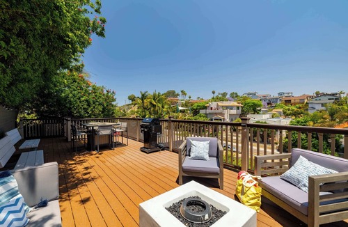 Point Loma House | Views + Patio + Grill | Stylish 3BR Retreat!