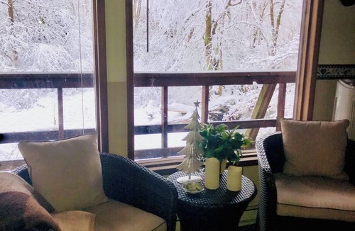 Curtis Cabin | ‘Volcano Country’ Creek side Cottage in Doty
