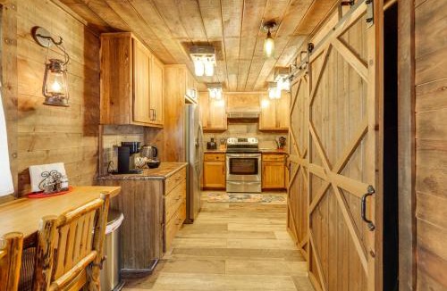 Sonora House | Walk to Dtwn Sonora! Rustic Creekfront Cabin