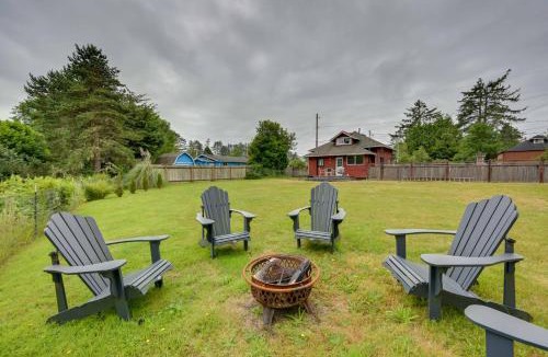 Seaview House | Walk to Shore! Long Beach Home w/Fire Pit