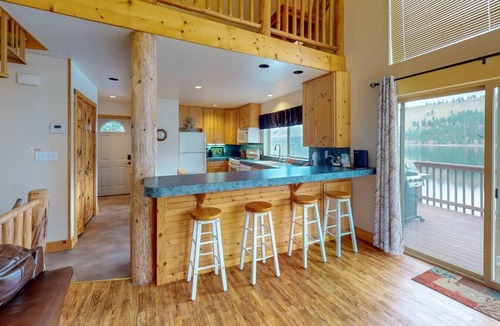 Wallowa County House | Wallowa Lakefront with a private dock, two decks
