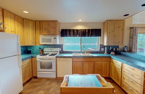 Wallowa County House | Wallowa Lakefront with a private dock, two decks