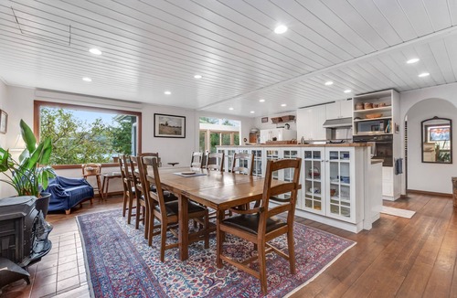 Seabeck House | Waterfront house & cottage with private beach, kayaks, SUPs, 4 decks - dogs OK