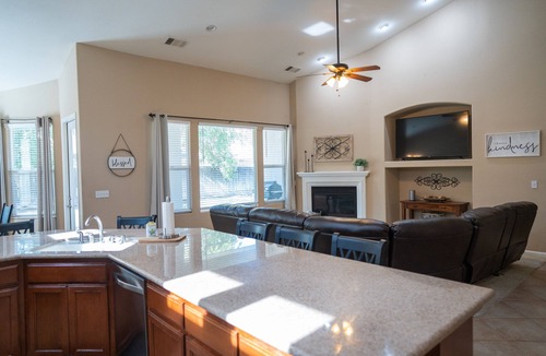Visalia House | Welcome to your spacious home away from home!