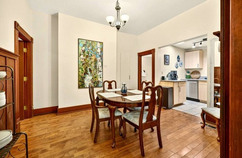 Historic Railroad District House | Whimsy on B | 2BR + Studio Near OSF