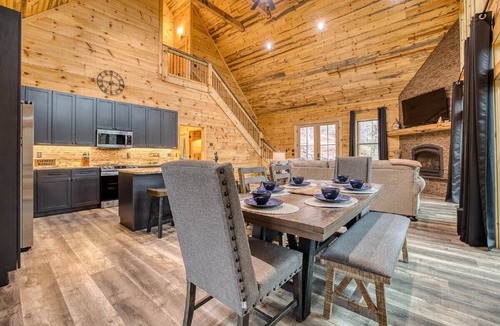 Young Harris House | Whitetail Crick; Creekfront, hot tub, theatre room