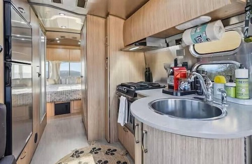 Coarsegold RV Rental | Yosemite's Best Glamping Airstream Experience! Great View!