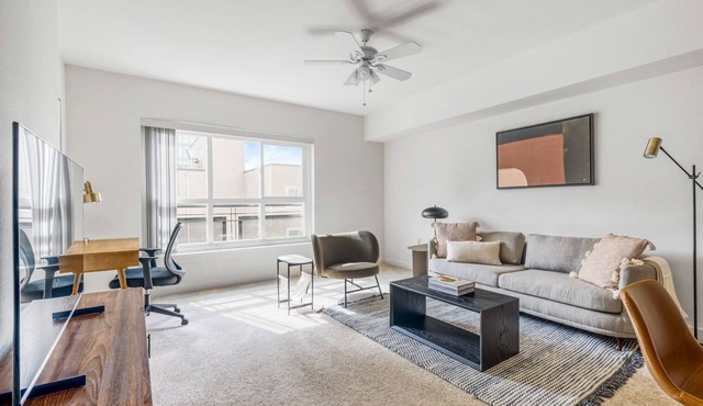 Bright Downtown Bellevue 2BR w/W/D & Storage, near Shops, by Blueground