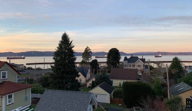 Charming and spacious 2-story home with amazing views of the Columbia River.