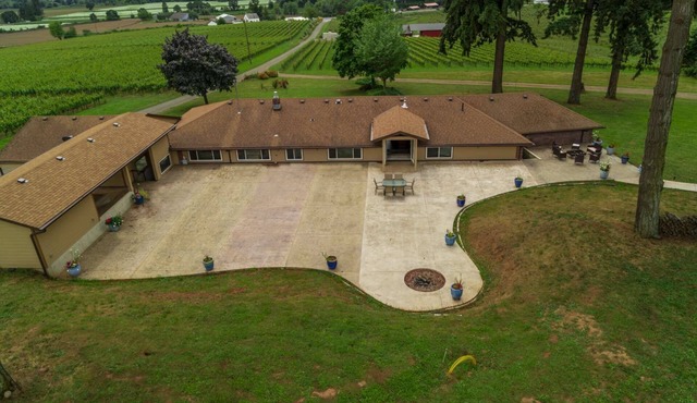 Dundee Wine Country Estate, Single Lvl, Huge Patio, Vineyard Views, Free Tastings, Foosball, FirePit
