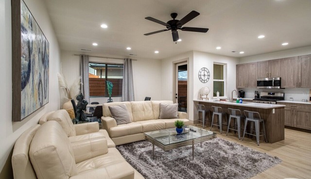 E-Scooters, Pizza Oven, Fire Pit, Pool, Arcades!
