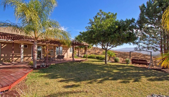 Linda Rosea Hill top Villa Wine Country view home