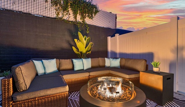 Lux 3BR w/King Beds & Fire Pit