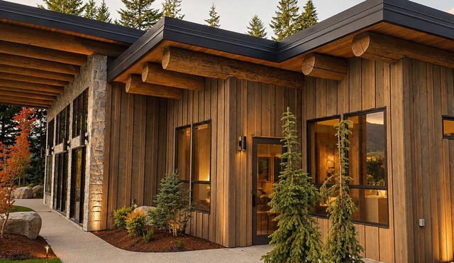 Lux house near Mt St Helens, Eagle Cliff, Ape Caves and Swift Reservoir