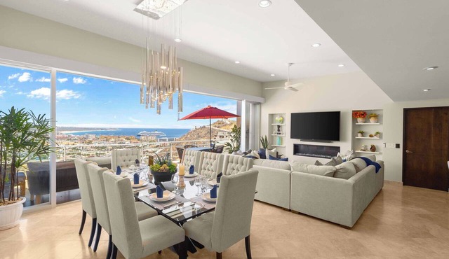 Luxury PH Cascadas in Cabo Central Location, Ocean Views, 5-Star Service