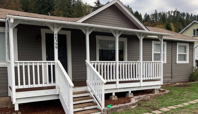 Oakridge Union Cog House 3Brdm in best location near brewery and Trails
