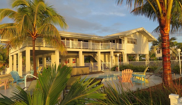 Oceanfront Home on Deep Water Canal w/Dock, Pool, Hot Tub, Kayaks, Pool Table!