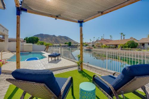 Pool + Lakefront: Upscale Glendale Getaway