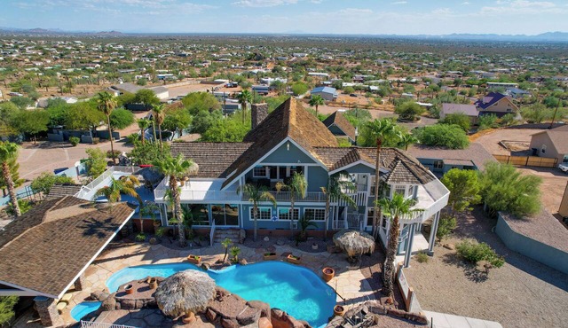 Pool w/Slide & Playground: Arizona Group Getaway!