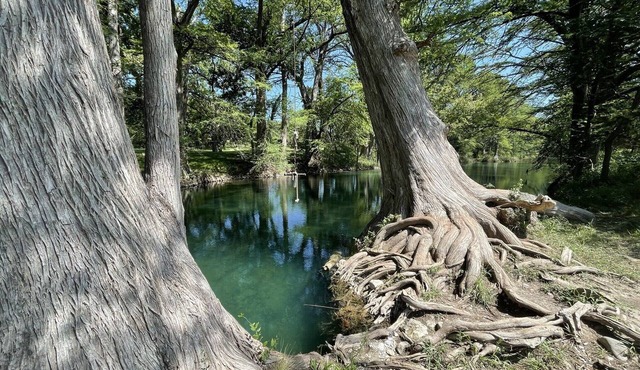 River is Flowing and Beautiful!Utopia Texas Waresville River Retreat Donoho Farm