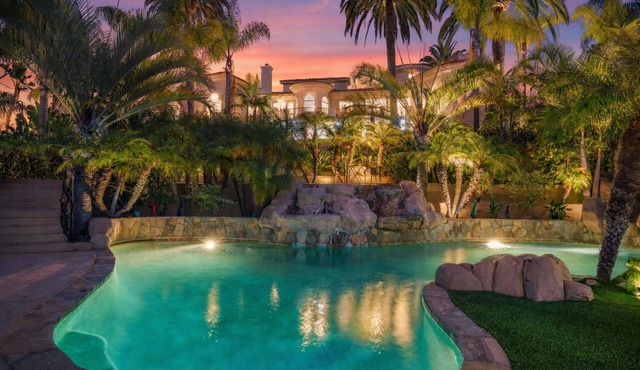 Sleeps 17 | Resort-Style Pool + Cabanas | Exclusive Poway Stay | Sunset Estate