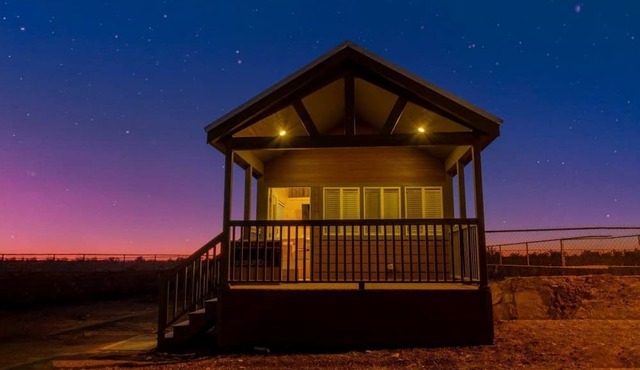 Stylish Tiny Home Getaway with Spacious Loft & Outdoor Area in Williams, Arizona