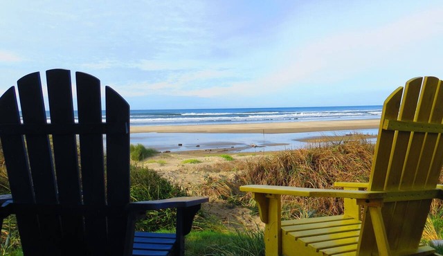 Whales Watch – any closer to the Ocean and you'd need a wetsuit.