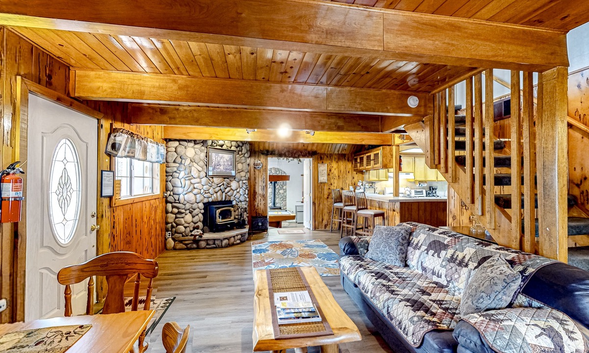 Whispering Forest House | Wilderness retreat with woodstove, game room, jetted tub, & mountain views