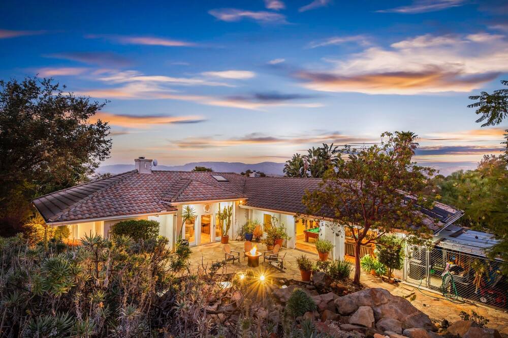 Valley Center Resort | Private Home on 9 Acres, View. Salt Water Pool & Spa. CLEAN FEE WAIVED