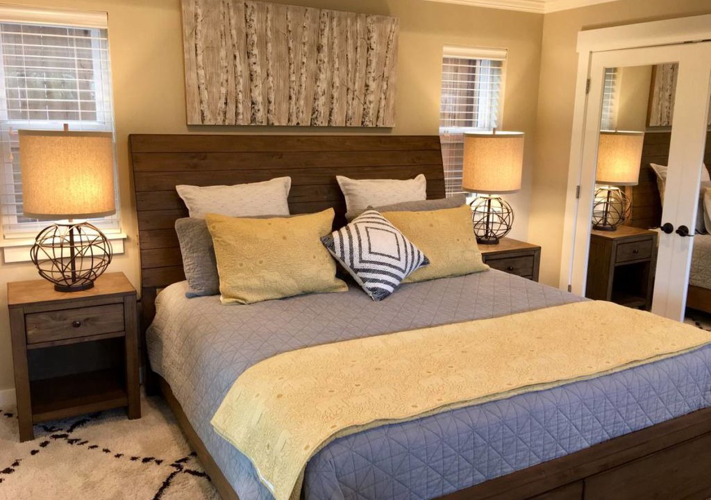 Photo of Bedroom in Historic Railroad District