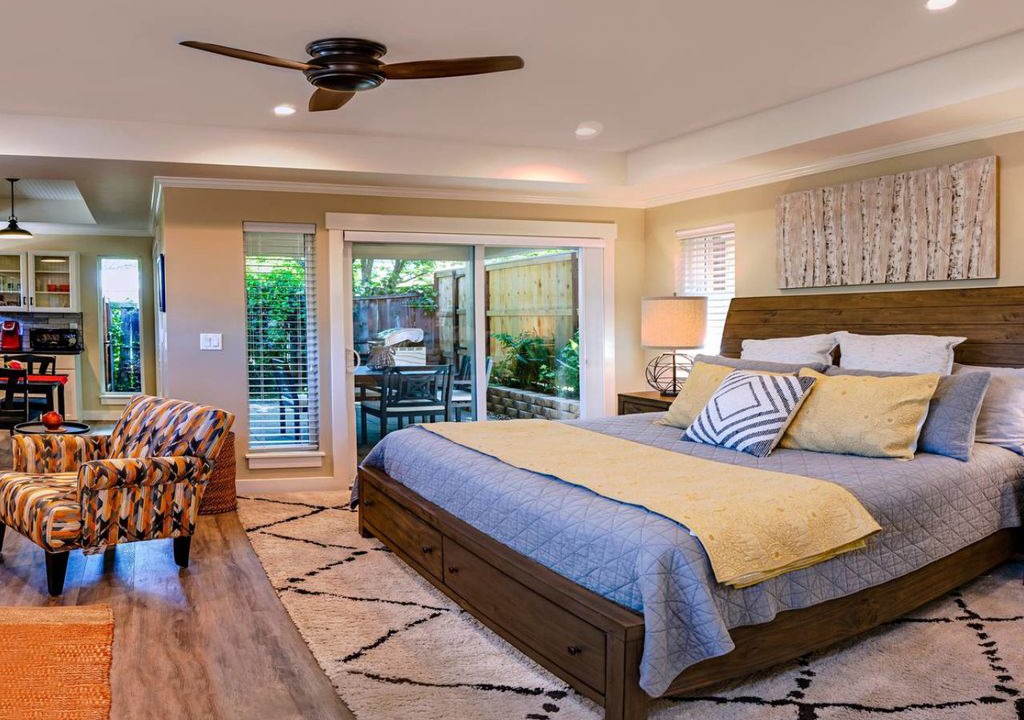Photo of Bedroom in Historic Railroad District