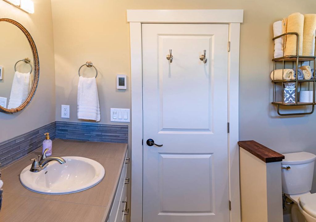 Photo of Bathroom in Historic Railroad District