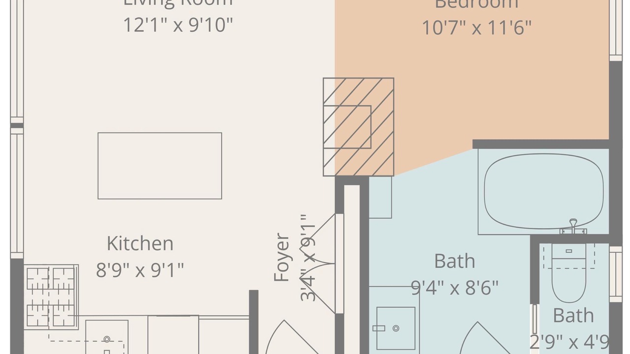 Photo of Bedroom in Depoe Bay