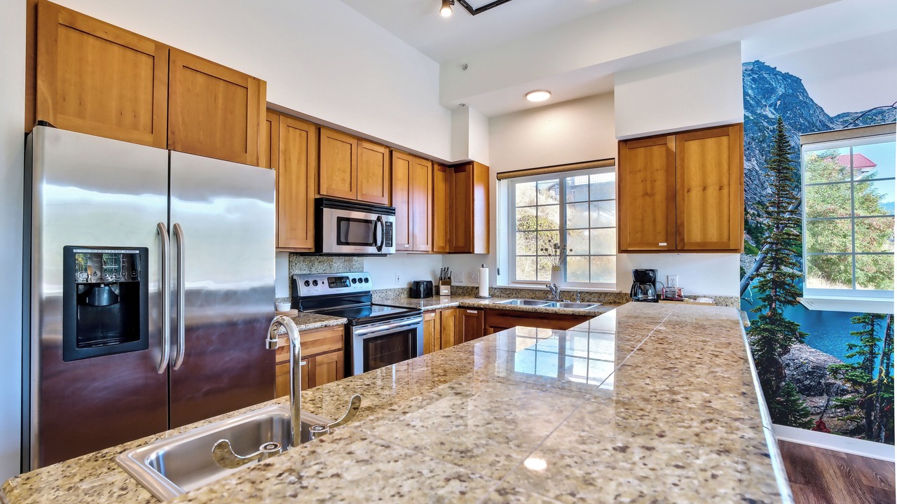 Photo of Kitchen in Downtown Leavenworth