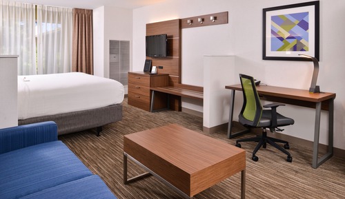 Suite, 1 King Bed with Sofa bed (Living Area)