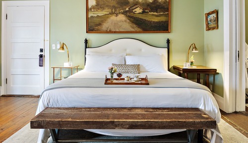 Parlor Suite, Room 8 (First floor,stair access)
