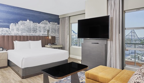 Deluxe Room, 1 King Bed with Sofa bed