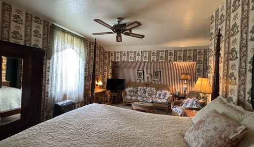 Superior Double Room, Private Bathroom (Library)