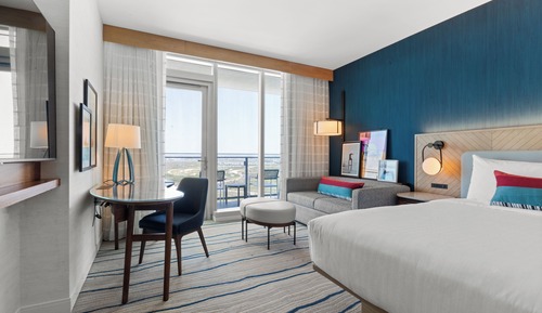 Room, 1 King Bed with Sofa bed, Balcony, Bay View