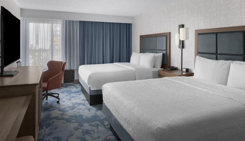 Room, 2 Queen Beds, Non Smoking, Refrigerator