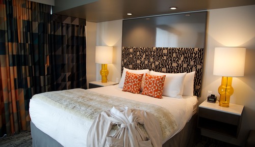 Suite, 1 King Bed, Non Smoking, City View (Walk-in Shower)