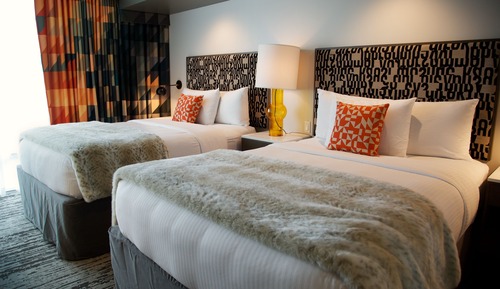 Standard Room, 2 Queen Beds, Non Smoking, City View
