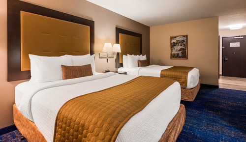 Standard Room, 2 Queen Beds, Accessible, Refrigerator & Microwave